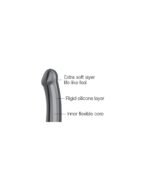 Strap-on-Me - Dildo med sugekopp XL - Lilla