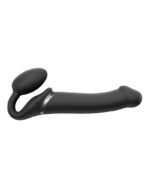 Strap-on-Me - Stroppeløs Strap On med Vibrering - Large - Sort
