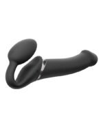 Strap-on-Me - Stroppeløs Strap On med Vibrering - Large - Sort