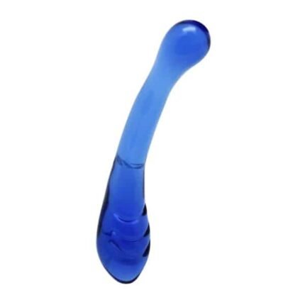Sensual Glass BiBi - Blå Glassdildo