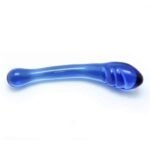Sensual Glass BiBi - Blå Glassdildo