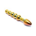 Sensual Glass Laila - Regnbuefarge Metallic - Glassdildo