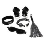 Rimba - Soft bondagesett 6 deler, Sort