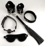 Rimba - Soft bondagesett 6 deler, Sort