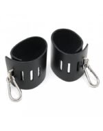 Rimba - Enkle Ankelcuffs i Lær, Svart