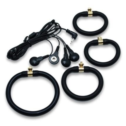 Rimba - Elektro silikon penisring 4 pk