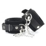 Rimba - Ankelcuffs med Karabinkroker - Sort