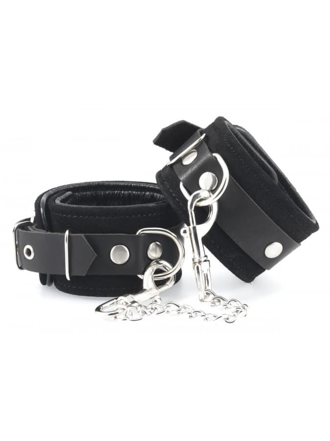 Rimba - Fotcuffs med Karabinkroker - Sort Rimba - Ankelcuffs med Karabinkroker - Sort
