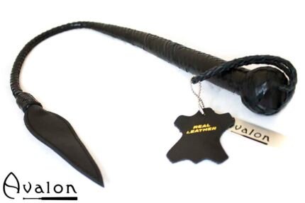 Avalon - WYVERN - Kort bullwhip, Sort