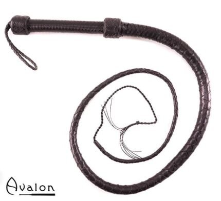 Avalon - DRAGON - Bullwhip Svart 1,8 m
