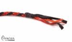 Avalon - SERPENT - Bullwhip heavy handle, Sort og rød 1,3 m