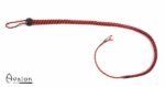 Avalon - SERPENT - Bullwhip heavy handle, Sort og rød 1,3 m