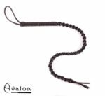 Avalon - RANGER - Sort flettet silikonflogger