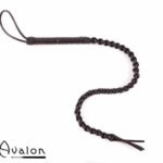 Avalon - RANGER - Sort flettet silikonflogger