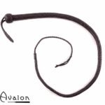 Avalon - SERPENT - Bullwhip heavy handle, Sort 1,3 m 