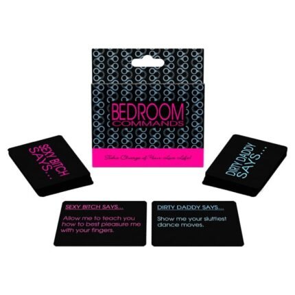 Bedroom commands - kort spill for par