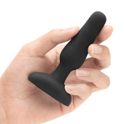 B-vibe - Novice - Vibrerende Buttplug, Sort