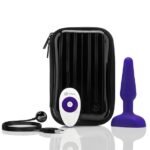 B-VIBE - Trio - Vibrerende Buttplug med Fjernkontroll, Lilla