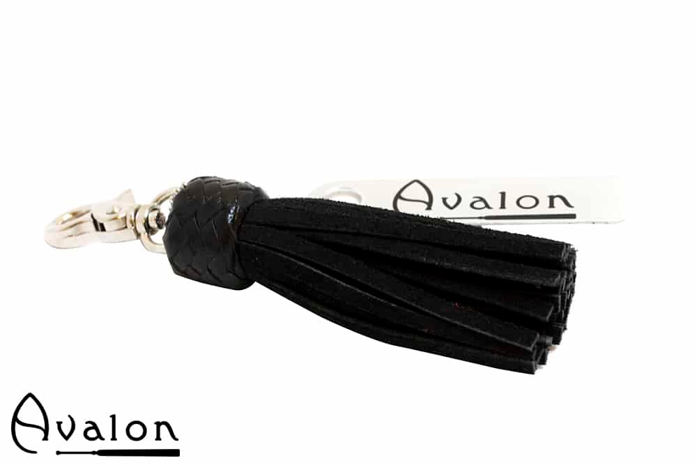 Avalon - PRIDE - Kort nøkkelring flogger, sort Avalon - PRIDE - Kort nøkkelring flogger, sort