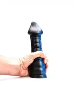 Kiotos Revolt Wave 16  - Dildo med markert hode - Blå/sort - Bilde 2