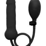 Ouch! - Oppblåsbar dildo Sort
