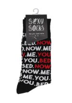 Sexy Socks - You.Me.Bed.Now.