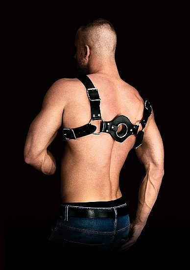 Ouch! - Costas Solid Structure Harness 1 - Sort