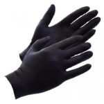 Biomed Blacks Latex Gloves - hansker