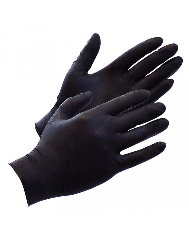 Biomed Blacks Latex Gloves - hansker Biomed Blacks Latex Gloves - hansker