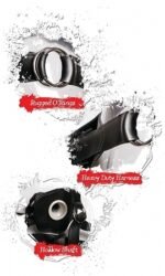 FF Extreme - Extreme Hollow Strap-On - Lys Hudfarge