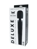 Pixey - Deluxe Black Velvet - Oppladbar Massasjestav - Medium - Bilde 7