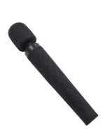 Pixey - Deluxe Black Velvet - Kraftig Oppladbar Massasjestav - Large - Bilde 6