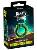 Beasty Cocks - Dragon loop - penisring - Grønn - Bilde 6
