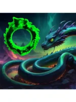 Beasty Cocks - Dragon loop - penisring - Grønn