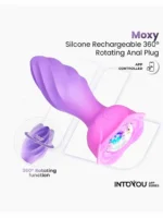 IY - Moxy - Appstyrt Buttplug med 360° Rotasjon - Lilla - Bilde 8