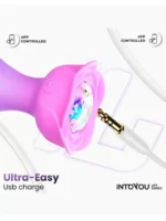 IY - Moxy - Appstyrt Buttplug med 360° Rotasjon - Lilla - Bilde 4