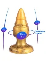 Goldy Fantasy Collection - Silexpan og Silikon Buttplug - Bilde 6