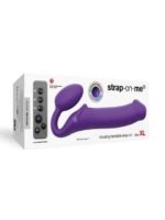 Strap-on-Me - Stroppeløs Strap On med Vibrering - X-Large - Lilla - Bilde 2