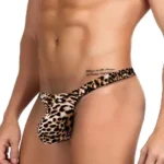 Gnist Undertøy - Herrestring med Leopardmønster