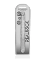 Realrock – Crystal Clear – Dobbeldildo – transparent – 34 cm - Bilde 4
