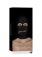 Ouch! - Maske med Glidelås – Sort - Bilde 2