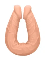 Realrock - 14" dobbeldildo - lys hudfarge - 36 cm - Bilde 4
