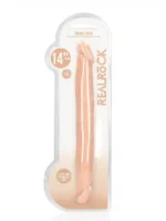 Realrock - 14" dobbeldildo - lys hudfarge - 36 cm - Bilde 2