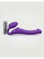 Strap-on-Me - Stroppeløs Strap On med Vibrering - Medium - Lilla - Bilde 4