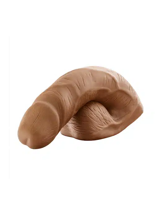332165-blush-packer-brown-urself-affirm_3 Blush - UrSelf - Affirm - 5 inch FTM Packer i silikon - Mørk hudfarge - Bilde 1