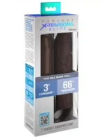 Fantasy X-Tensions Elite - Penisforlenger sleeve med stropp - Mørk Hudfarge