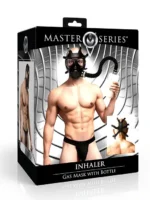 Master Series - Gassmaske med Flaske - Sort - Bilde 6