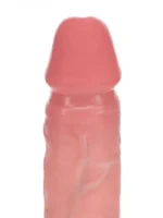 Realrock - Dual Density Vibrator Dildo med thrusting - 7"/17,8cm - Beige - Bilde 7