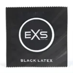 EXS -Black Lateks - sort kondom - 1 stk
