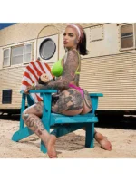 Kiiro - Masturbator - Leigh Raven - Munn splittet tunge - Bilde 2